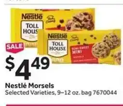 Stop&Shop Nestlé Morsels offer