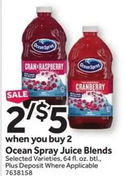 Stop&Shop Ocean Spray Juice Blends offer
