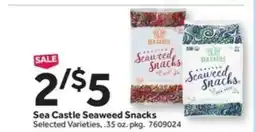 Stop&Shop Sea Castle Seaweed Snacks offer