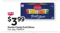 Stop&Shop Savion Candy Fruit Slices offer