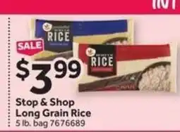 Stop&Shop Stop & Shop Long Grain Rice offer