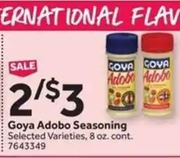 Stop&Shop Goya Adobo Seasoning offer