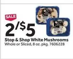 Stop&Shop Stop & Shop White Mushrooms offer