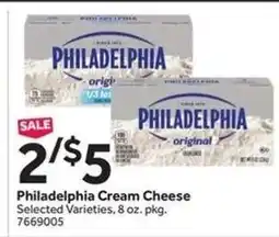Stop&Shop Philadelphia Cream Cheese offer