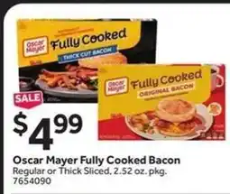 Stop&Shop Oscar Mayer Fully Cooked Bacon offer