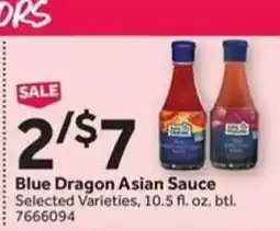 Stop&Shop Blue Dragon Asian Sauce offer