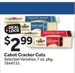 Stop&Shop Cabot Cracker Cuts offer