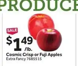 Stop&Shop Cosmic Crisp or Fuji Apples offer