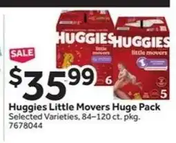 Stop&Shop Huggies Little Movers Huge Pack offer
