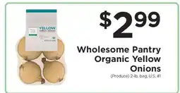 ShopRite Wholesome Pantry Organic Yellow Onions offer