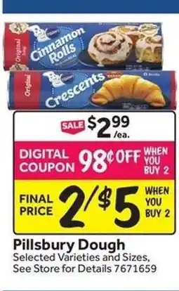 Stop&Shop Pillsbury dough offer