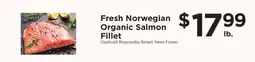 ShopRite Fresh Norwegian Organic Salmon Fillet offer
