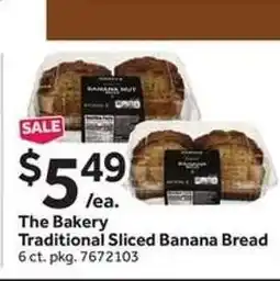 Stop&Shop The Bakery Traditional Sliced Banana Bread offer