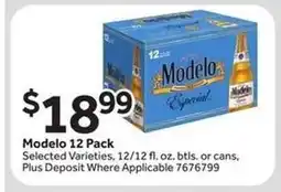 Stop&Shop Modelo 12 Pack offer