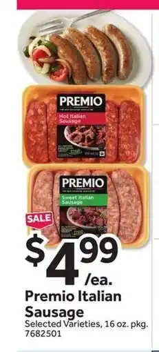 Stop&Shop Premio Italian Sausage offer