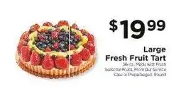 ShopRite Large Fresh Fruit Tart offer