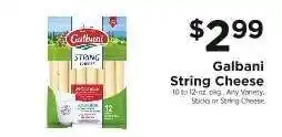 ShopRite Galbani String Cheese offer