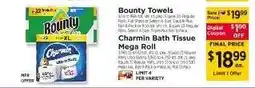 ShopRite Charmin Bath Tissue Mega Roll offer