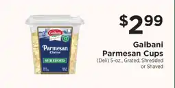 ShopRite Galbani Parmesan Cups offer