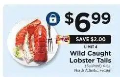 ShopRite Wild-Caught Lobster Tails offer