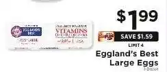 ShopRite Eggland's Best Large Eggs offer