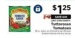 ShopRite Tuttorosso Tomatoes offer