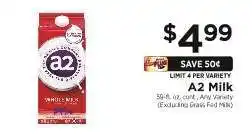 ShopRite a2 Milk offer