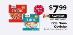 ShopRite D'la Nana Ceviche offer
