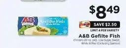 ShopRite A & B Gefilte Fish offer