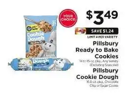 ShopRite Pillsbury Ready to Bake Cookies offer