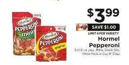 ShopRite Hormel Pepperoni offer