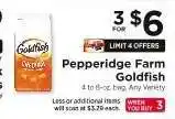 ShopRite Pepperidge Farm Goldfish offer
