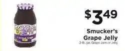 ShopRite Smucker's Grape Jelly offer