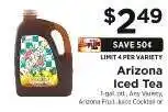 ShopRite Arizona Iced Tea offer