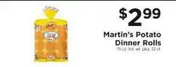 ShopRite Martin's Potato Dinner Rolls offer
