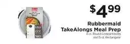 ShopRite Rubbermaid TakeAlongs Meal Prep offer