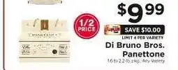 ShopRite Di Bruno Bros. Panettone offer