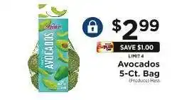 ShopRite Avocados 5-ct. Bag offer