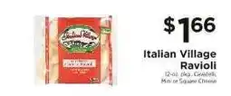 ShopRite Italian Village Ravioli offer