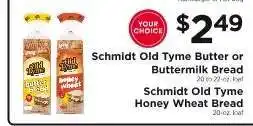 ShopRite Schmidt Old Tyme Bread offer