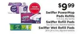 ShopRite Swiffer Pads Refills offer