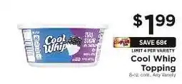 ShopRite Cool Whip topping offer