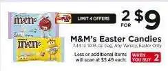 ShopRite M&M's Easter Candies offer