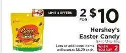 ShopRite Hershey's Easter Candy offer