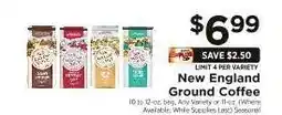 ShopRite New England Ground Coffee offer