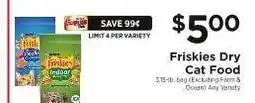 ShopRite Friskies Dry Cat Food offer