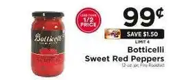 ShopRite Botticelli Sweet Red Peppers offer