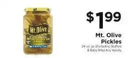 ShopRite Mt. Olive Pickles offer