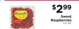 ShopRite Driscoll's Sweet Raspberries offer