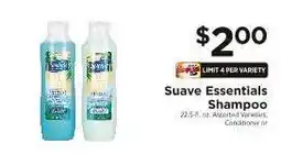 ShopRite Suave Essentials Shampoo offer